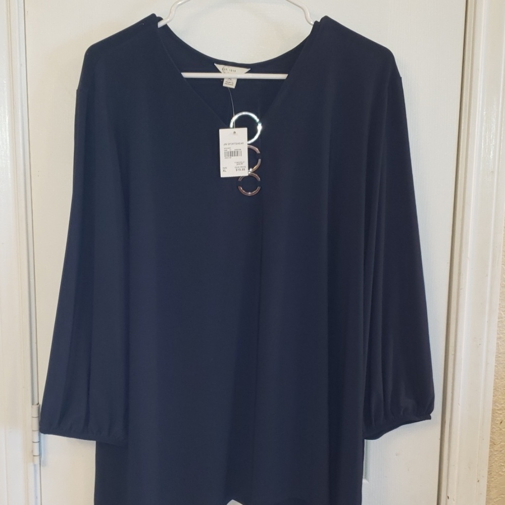 Women's navy shirt